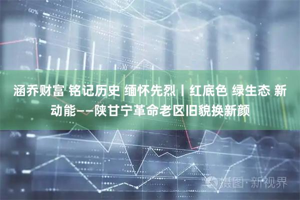 涵乔财富 铭记历史 缅怀先烈丨红底色 绿生态 新动能——陕甘宁革命老区旧貌换新颜
